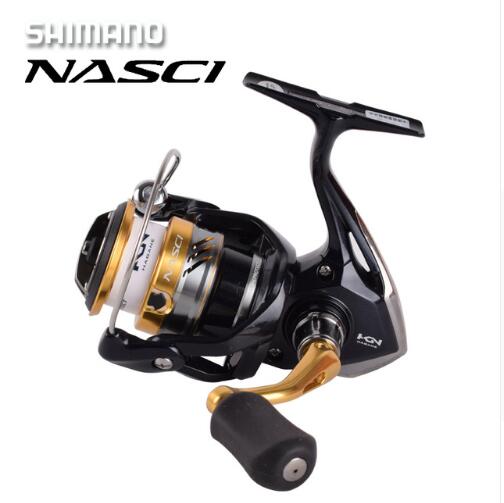 100% Japan Shimano NASCI 500 1000 2500 C3000 4000 gear ratio 5.0:1/6.2:1 Spinning Fishing Reel
