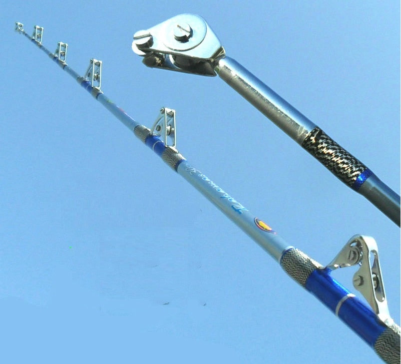 Albacore heavy Shark Rod Ocean boat fishing Rod Drag big fish powerful tools made of special strong fiber light and strong