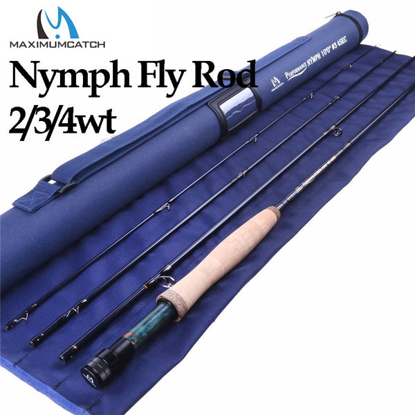 Maximumcatch 2/3/4WT Nymph Fly Fishing Rod IM10/36T Graphite Carbon Fi -  Fischen Store