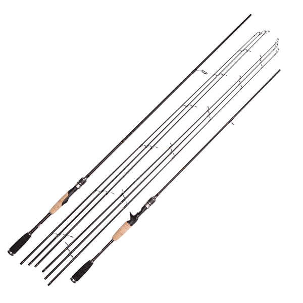 Spinning Rod 2.1m 2.4m 2.7m ML M MH Carbon Fishing Rod 3 Tips  2 Sections Casting Rod Fast Lure Feeder Rod Fishing Pole