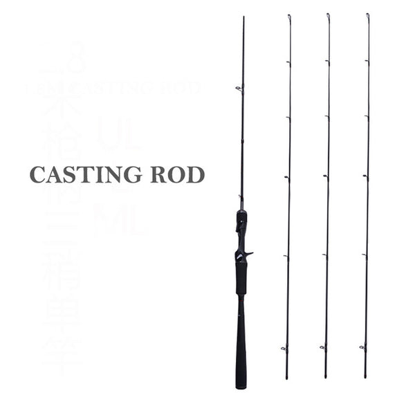 Spinning Rod 2.1m 2.4m 2.7m ML M MH Carbon Fishing Rod 3 Tips  2 Sections Casting Rod Fast Lure Feeder Rod Fishing Pole