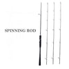 Spinning Rod 2.1m 2.4m 2.7m ML M MH Carbon Fishing Rod 3 Tips  2 Sections Casting Rod Fast Lure Feeder Rod Fishing Pole