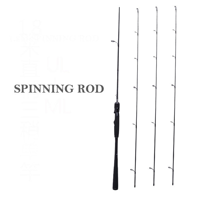 Spinning Rod 2.1m 2.4m 2.7m ML M MH Carbon Fishing Rod 3 Tips  2 Sections Casting Rod Fast Lure Feeder Rod Fishing Pole