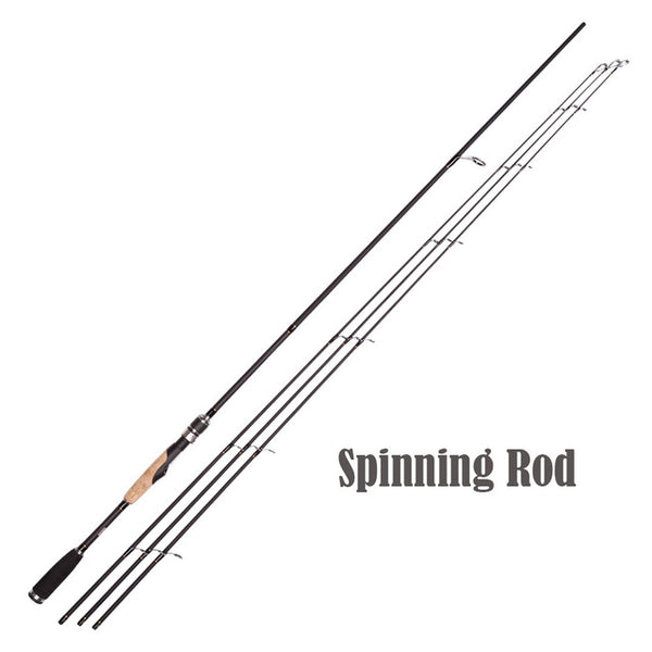 Spinning Rod 2.1m 2.4m 2.7m ML M MH Carbon Fishing Rod 3 Tips  2 Sections Casting Rod Fast Lure Feeder Rod Fishing Pole