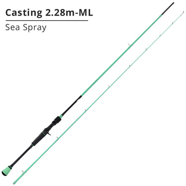 KastKing Crixus Baitcasting Spinning Lure Fishing Rod 24 Ton Carbon Fiber Medium Fast Action Casting Fishing Rod