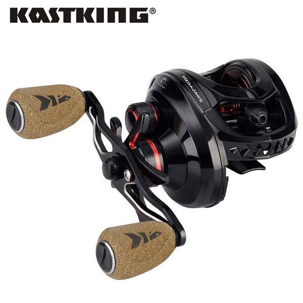 KastKing MegaJaws Baitcasting Reel Max Drag 8KG  11+1 BBS  Fishing Reel with 4 Gear Ratios from 5.4:1 to 9.1:1 Fishing Coil