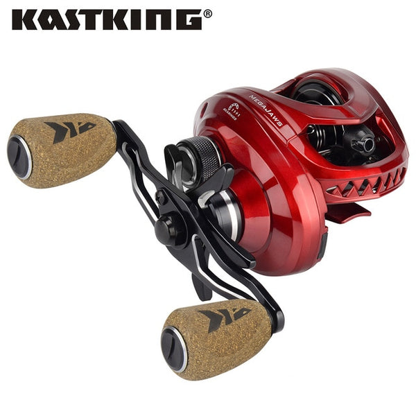 KastKing MegaJaws Baitcasting Reel Max Drag 8KG  11+1 BBS  Fishing Reel with 4 Gear Ratios from 5.4:1 to 9.1:1 Fishing Coil