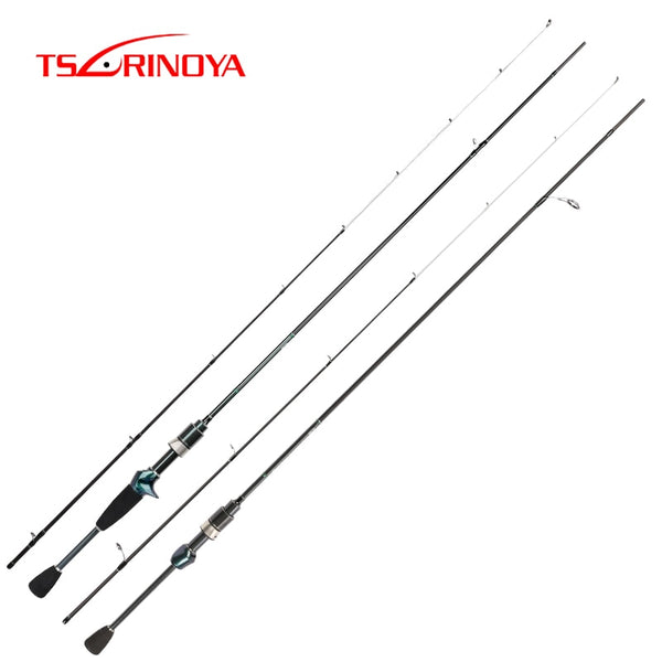 TSURINOYA Fishing Rod DEXTERITY 1.92m UL AJING Casting Rod Fast Baitcasting Spinning Rod Carbon FUJI Accessories Ultra Light Rod