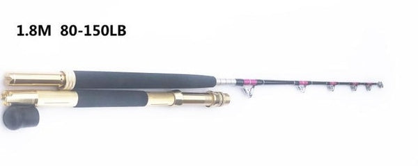 Singnol 1.8M 80LB 150LB 300LB Big Fish rolling Fishing Rods Deep Sea Trolling Shark Boat Fishing Rod Saltwater Pesca Peche