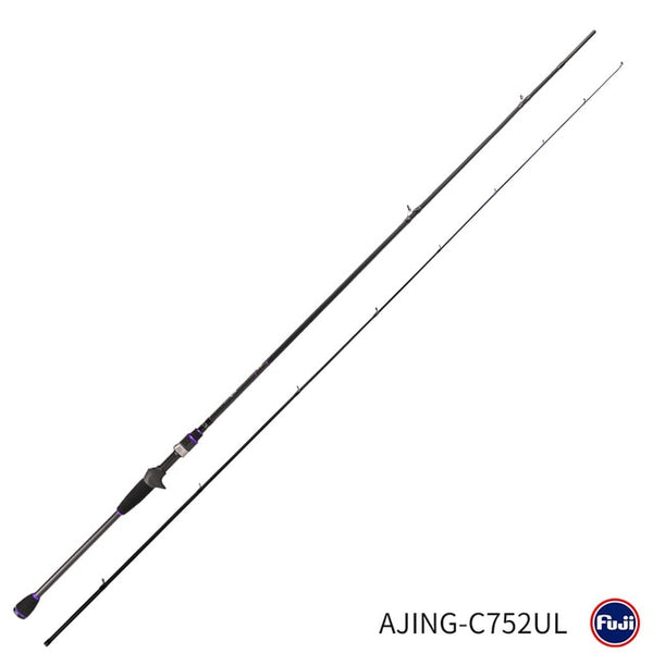 TSURINOYA NEW Ultralight AJING Rod ELF Only Weight 65g UL L 1.83m 2.26m 2.49m 2 Secs ROCKFISH Lure Casting Spinning Fishing Rod