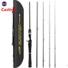 Tsurinoya PARTNER 4Sec  2 Tips Fishing Rod 1.88m/L/3-12g 1.91m/UL/2-7g Lure Spinning Rods Casting Rod Pesca Canne A Peche Olta