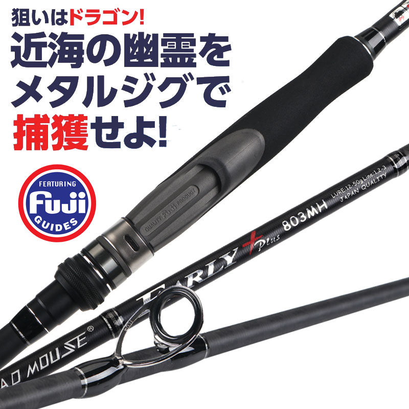 MAD MOUSE 2019 New Full Fuji High Carbon 2.5/2.7/2.9m MH Fishing Rod Japan Quality Sea Bass Ligth Shore Jigging Rod Spinning Rod