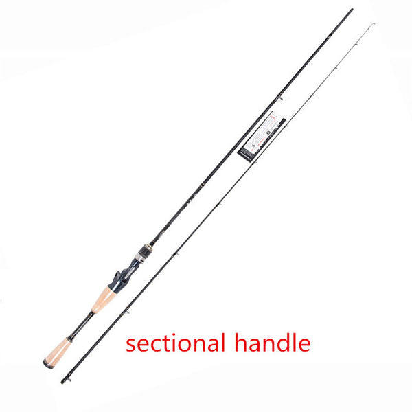 TSURINOYA Casting Rod 632LC 1.91m 3-12g/6-8LB Fast Action Cork Handle Carbon Lure Fishing Rod Pesca Bass Fishing Stick Cane Olta