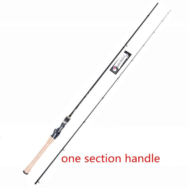 TSURINOYA Casting Rod 632LC 1.91m 3-12g/6-8LB Fast Action Cork Handle Carbon Lure Fishing Rod Pesca Bass Fishing Stick Cane Olta