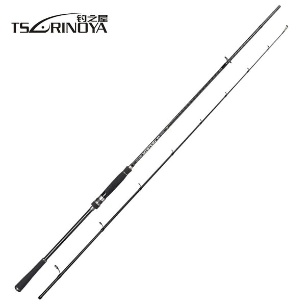 TSURINOYA MYSTERY 2.4m/2.7m M/MH Fast Spinning Fishing Rod FUJI O Guide Ring Carbon Fiber Lure Rods Fibra De Carbono Pesca Stick