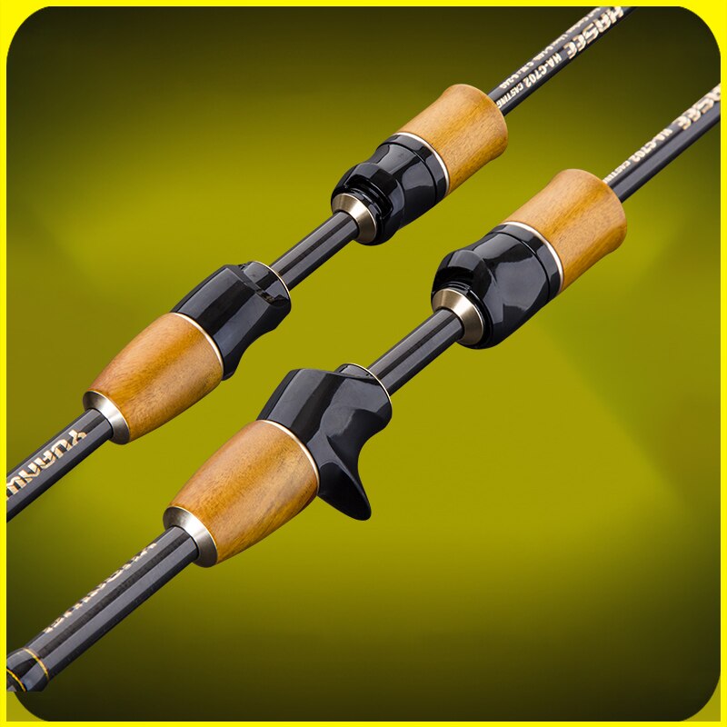 Yuanwei 1.8M 2.1M Spinning Rod Fast Action M/ML/MH Power Casting Rod Carbon Fiber Fishing Rod Lure Rod High Quality B188