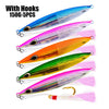 5pcs Lead fish 150g-200g fishing lure 5 color fishing Bait Casting Lure Deep sea Jig Fishing Tackle Exported to Japan