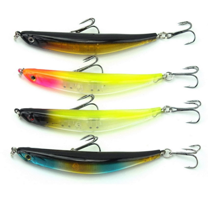 9cm 8.2g Bent Minnow Artificial Fishing Lure Hard Plastic 3D Fish Fake Lure 100pcs/lot 3D Fish Eye Hard Plastic Minnow