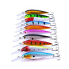 CrankBait 10.5cm 9.5g /11cm 10.4g Hard Bait Minnow Streak Fishing Lures Bass Fresh Water Hook Diving Perch Wobbler Fish 100pcs