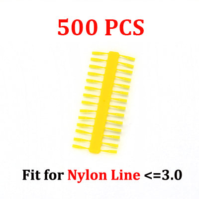 Wholesales 500PCS Quick Stops Carp Fishing Accessories for Hair Rig Boilies Pellet Bait Stoper Method Feeder Fishing Tackle