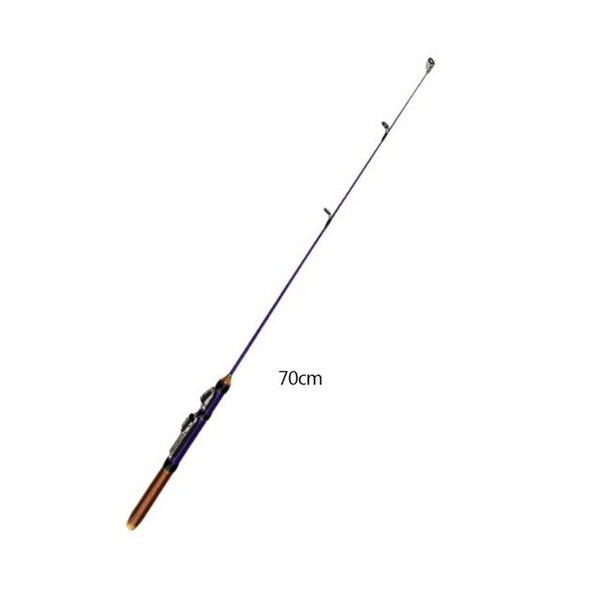 50cm/70cm Winter Glass Fiber Fishing Rods Ice Fishing Rods Or Fishing Reels To Choose Bait Casting Rod Combo Fishing Accessories