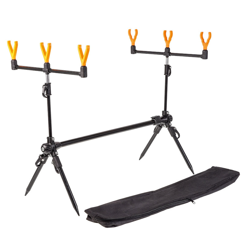 Adjustable Carp Fishing Rod Pod Stand Fishing Pole Pod Holder Retractable Fishing Tackle Fishing Accessory