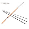 NEW Aventik All Times IM12 Nano Carbon Fiber Short Switch Fly Rods Fast Action With Extra Tip Section Spare Tip Fly Fishing Rod