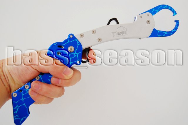 NEW Extendable Fishing LIP GRIPS ultra lite 50kg lift RUST free For large fish