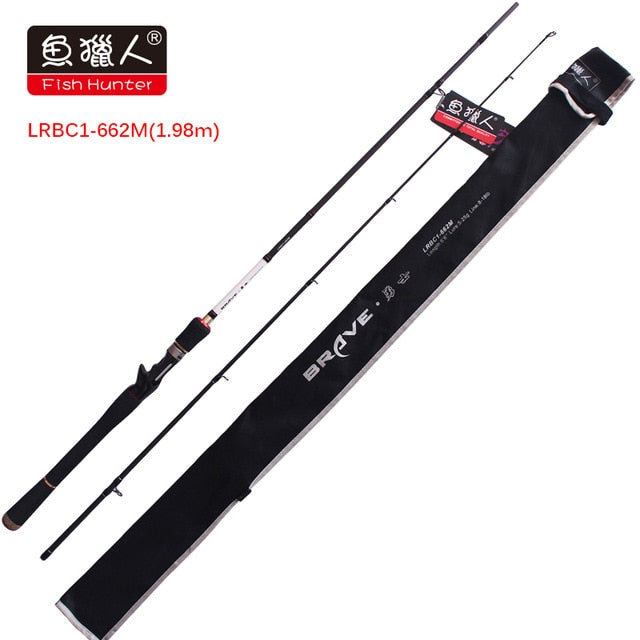 lure fishing rod Brave lure rod spinning & casting carbon High quality free shipping