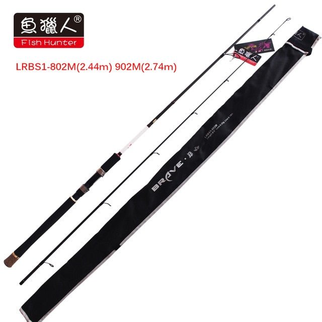 lure fishing rod Brave lure rod spinning & casting carbon High quality free shipping