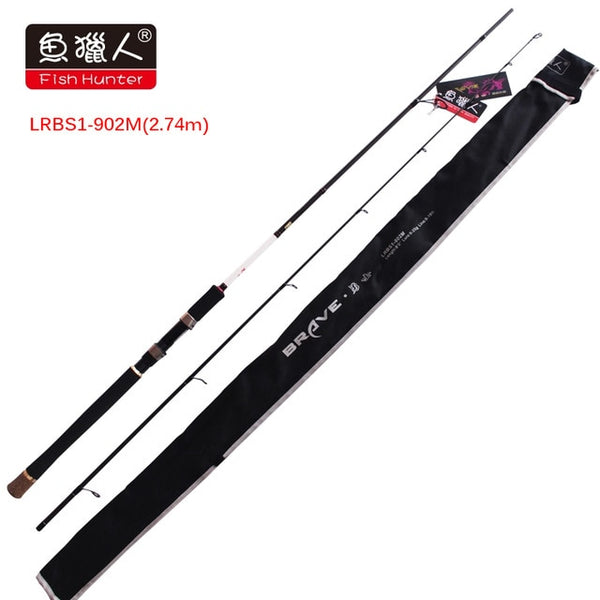 lure fishing rod Brave lure rod spinning & casting carbon High quality free shipping