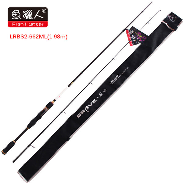 lure fishing rod Brave lure rod spinning & casting carbon High quality free shipping