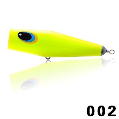 HUXIAO170mm  220g Fishing lure Floating Cup-mouth Popper  Handmade Wooden Plug   Fishing Lure  Big GT  Tuna SFT Brand