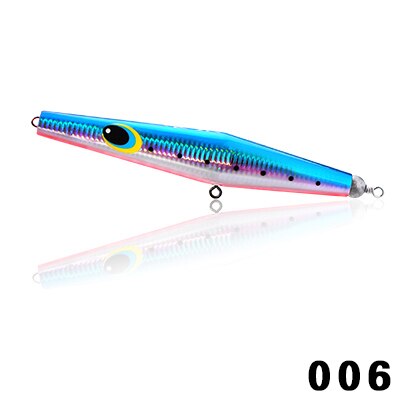 XILANG 200mm 90g  Floating Pencil Popper  Handmade Wooden Plug Fishing Lure   Tuna  Yellowtail  GT  SFT Brand