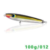 FEIYU 170mm 100g Fishing Lure Sinking  Wooden Pencil  Popper  Hand-made  Sea Fishing  Yellow Tail   SFT Brand