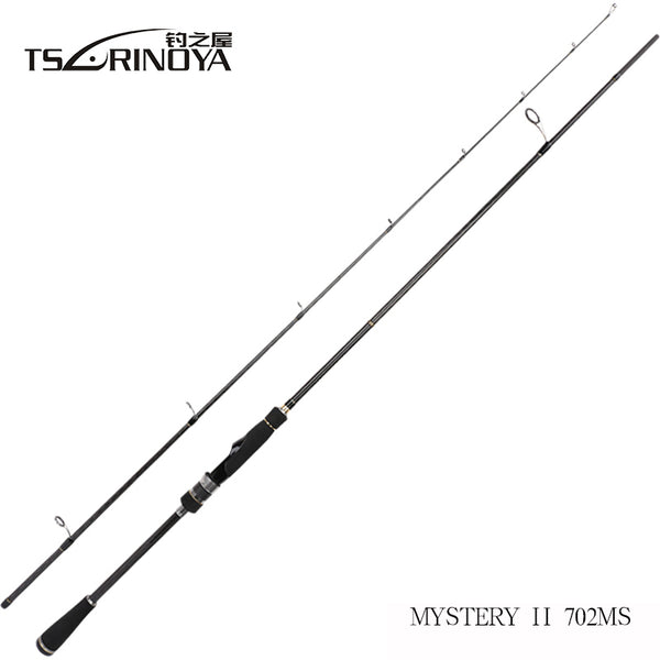 TSURINOYA MYSTERYII FUJI Guide Accessories Fishing Spinning Casting Rod 2.1M 1.98M Ultra Light Carbon Spinning Fishing Rod Pole