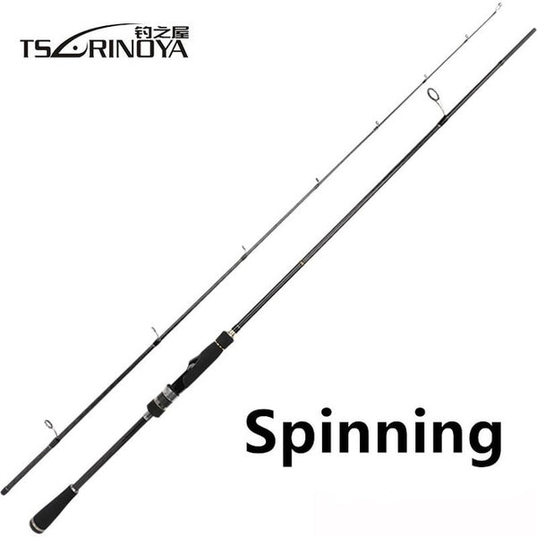 TSURINOYA MYSTERYII FUJI Guide Accessories Fishing Spinning Casting Rod 2.1M 1.98M Ultra Light Carbon Spinning Fishing Rod Pole