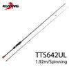 KUYING TETON 1.56m 1.8m 1.86m 1.9m 1.92m 1.98m Super Ultra Soft Light Baitcasting Casting Spinning Lure Fishing Rod Pole Cane Stick Combo FUJI Parts