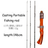 2018 new japan fuji parts trout rod 1.4m wood handle spinning/casting fishing rod bass rod 4 section portable fishing rod