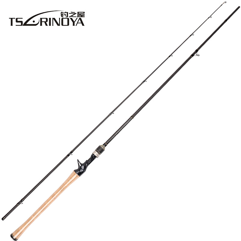 TSURINOYA PROFLEX II 1.89m 1.95m 2.13m Casting Fishing Rod 2 Sec Fishing Pole Canne A Peche Vara De Para Pesca Carp Fish Stick