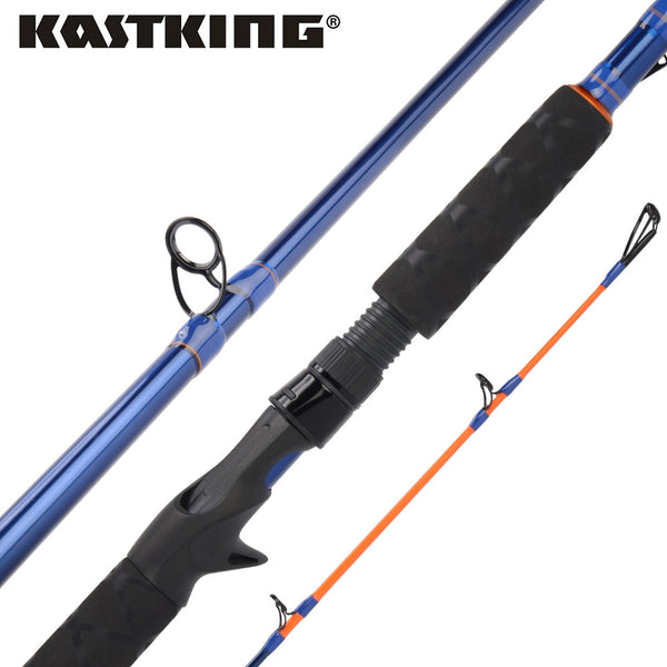 KastKing Kasnake 24T+30T Carbon Body Casting Fishing Rod 2.21m 2.28m H XH Power Baitcasting Rod for Snakehead Fishing Pole