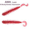 ANKI Fishing Soft Lure 2.5g 7.5cm bugsy salt Artificial 6pcs Bait Carp Fishing Lure Trout Zander Pike Swimbait Jig lure