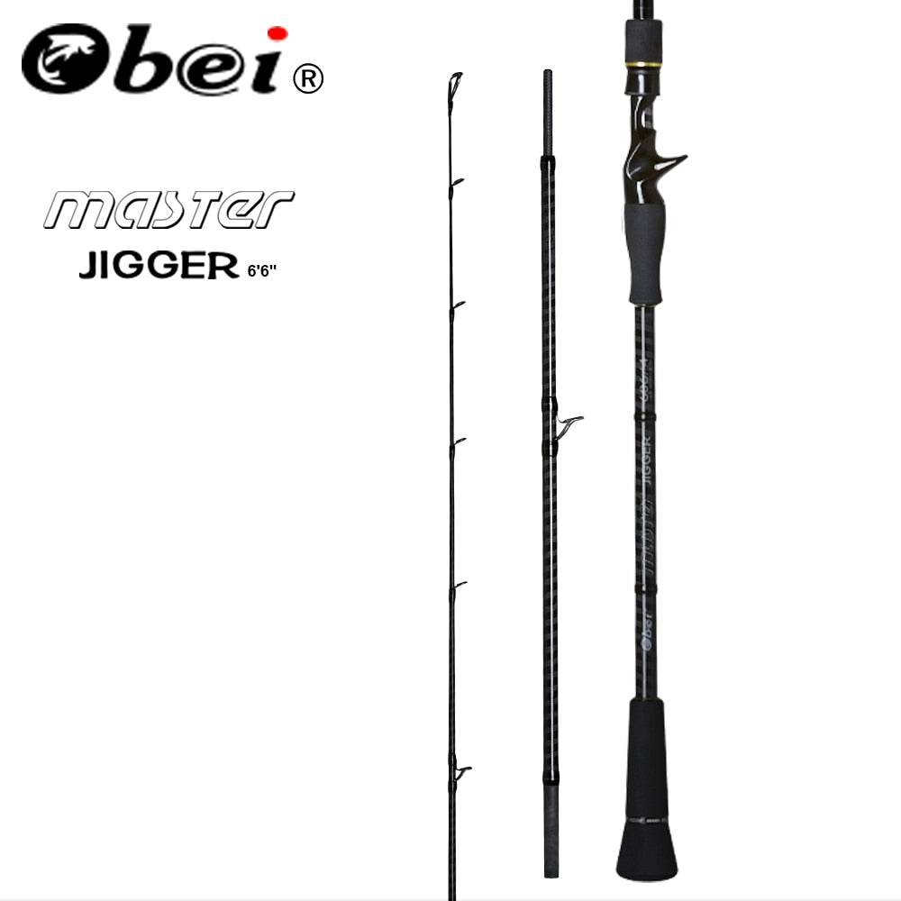 Obei MASTER Boat Slow Jigging Fishing Rod 100-500G travel Spinning Casting lure rod 30-80IB fishing lure rod