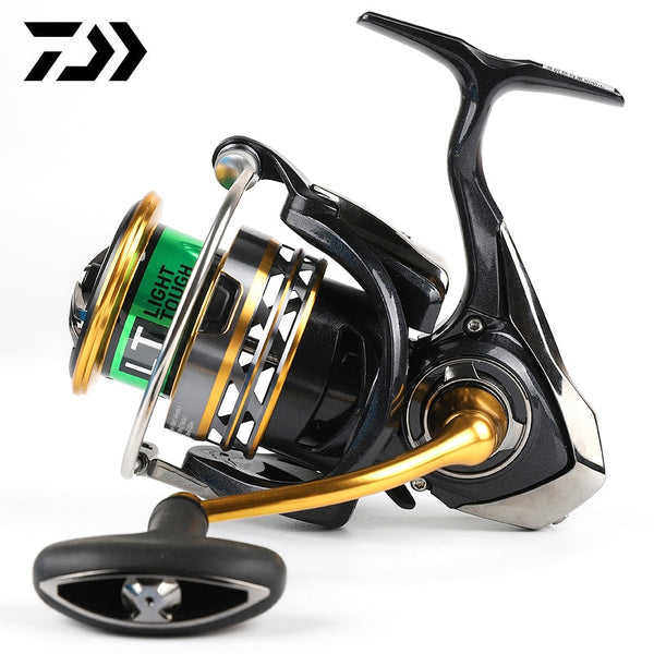 DAIWA Original EXCELER  LT 2 SPEED 1000 2000 2500 3000 4000 5000 6000 Spinning Fishing Reel High Gear Ratio 5.2:1 5BB LT Body