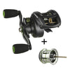 Piscifun Phantom Baitcasting reel + Shallow Spool 7.0:1 Gear Ratio 7.7kg Max Drag 7 Bearings 162g Carbon Fiber Fishing Reel