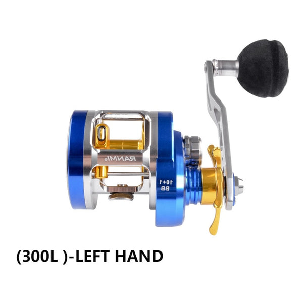 RYOBI RANMI SLOW JIGGING 30L/R Fishing Reel 10+1BB Gear Ratio 6.8:1 Max Drag 12kg jigging reel Left/Rght hand saltwater reel